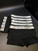 Чоловічі труси боксери Calvin Klein SilverBlack набір 5 шт. L - изображение 2