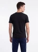 Футболка хлопковая длинная мужская Puma Graphics 69178401 L Black с принтом (4069161646683) - изображение 2
