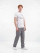 Футболка хлопковая длинная мужская Puma Graphics 69178402 L White с принтом (4069161672934) - изображение 3