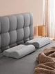 Ортопедическая подушка Memory Foam в практичном сером чехле - изображение 5