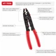 Клещи обжимные INTERTOOL (0,5-6,0 мм) HT-7056 - изображение 2