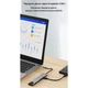 Концентратор Dynamode USB-C 8-in-1 HDMI 4K30Hz + 1xRJ45 + 1xUSB 3.0 + 1xUSB 2.0 + 1xUSB-C PD (BYL-2017L) Dynamode BYL-2017L 1040237 - зображення 12