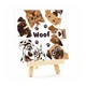 Картина по номерам Rosa Lucky Dogs, 15х15см, з мольбертом (4823098548560) Rosa 4823098548560 1040211 - зображення 2