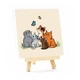Картина по номерам Rosa Funny Cats, 15х15см, з мольбертом (4823098548577) Rosa 4823098548577 1040210 - зображення 2