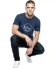 Футболка мужская Lee Cooper Logo Transparent 59711218.2 M синяя (2597112183908) - изображение 6