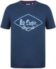 Футболка мужская Lee Cooper Logo Transparent 59711218.2 M синяя (2597112183908) - изображение 7