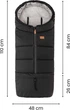 Конверт для коляски Petite&Mars Jibot 3in1 сірий (8595640905034) - зображення 2