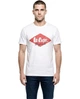 Футболка мужская Lee Cooper Logo Fill 59711201.1 L белая (1597112014301) - изображение 1