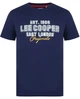 Футболка мужская Lee Cooper 59013122 L темно-синяя (2590131224300) - изображение 5