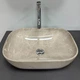 Умивальник (раковина) VBI RAVENNA BEIGE STONE GLOSSY накладний - изображение 3