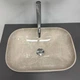 Умивальник (раковина) VBI RAVENNA BEIGE STONE GLOSSY накладний - изображение 6