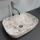 Умывальник (раковина) VBI RAVENNA STONE GLOSSY накладной - изображение 6