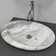 Умывальник (раковина) VBI VICENZA M GREY STONE GLOSSY накладной - изображение 1