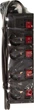 Listwa zasilająca LogiLink 4 gniazda LPS251 Black (4052792060584) - obraz 3