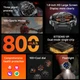 Розумний смарт годинник Smart Surf X Pro Silver Steel, 2 ремінці - изображение 7