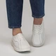 Кеды женские MYZ К-014 WHITE из натуральной белой кожи на платформе. Размер 41 - изображение 11