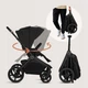 Універсальна коляска 3 в 1 Lionelo FREYA 3IN1 BLACK ONYX - зображення 8