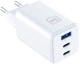 Ładowarka sieciowa 3MK Hyper Charger 65W GaN QC4+ White (5903108640107) - obraz 4
