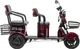 Електричний трицикл Corso «RAW» RW-756698 (1) + 1 ЯЩИК АКУМ, двигун 1200W, акумулятор 72V/28Ah графеновий, колеса 300-10, в коробці - Червоний - изображение 3