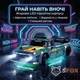 Радіокерована машинка дрифтова 4WD Pickup Truck 28см з LED підсвітою повнопривідна для дрифту та гонок green - зображення 3