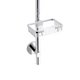 Стойка универсальная Qtap Sprha 700 мм округлая с полочкой QT003 Chrome - изображение 4