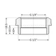 Футорка Thermo Alliance Standart 1/2"х1/4" ЗВ SD423156 - зображення 2