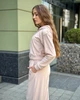 Женский костюм из велюра кофта на змейке с капюшоном и штаны-палаццо Капучино Maybel XL 220/1 (3791_4) - изображение 5