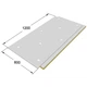 Звукоизоляционная панель Panacoustic SPS STANDART 53 1200х600х40 мм - изображение 2