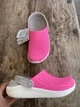 Дитячі крокси для дівчинки Crocs LiteRide Clogs Electric Pink/White (34/35, яскраво-рожевий) - зображення 2