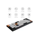 Клавиатура OfficePro SK985BO Bluetooth/Wireless UA Black/White (SK985BO) - изображение 3