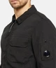 C.P. Company Nylon Double Weave Lens Overshirt - чоловіча сорочка-куртка, чорна, M - зображення 2