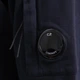 Свитшот C.P. Company Hooded Open Light Fleece , темно-синий, M - изображение 7