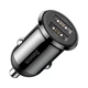 Автомобільний зарядний пристрій Baseus Grain Pro 10w 4.8A 2xUSB Black - зображення 1