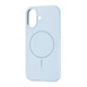 Чехол Silicone Case Full Cover with MagSafe iPhone 17 Mist Blue - изображение 1