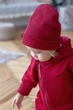 Дитяча демісезонна шапка-біні для дівчинки MagBaby Grant 102014 50-54 см Марсала - зображення 2