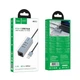 USB-хаб Hoco HB1D 4-in-1 converter(USB to USB2.0*3+RJ45) Gray - изображение 2