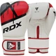 Боксерские перчатки RDX F7 Ego Boxing Gloves (BGR-F7R) White/Red 16 унций - изображение 1
