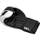 Боксерские перчатки RDX F4 Boxing Sparring Gloves Hook & Loop (BGR-F4B) Black/White 16 унций - изображение 3