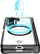 Чохол ItSkins Hybrid R Hinge with MagSafe для Samsung Galaxy Fold 6 (F956) (SGQ6-HIMCL-BKTR) Clear/Smoke - изображение 5