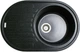 Кухонная мойка Adamant ELLIPSIS черная 765x495x200 мм, с крылом 76,5 см - изображение 1