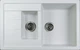 Кухонная мойка Adamant ANILA PLUS белая 775x495x200 мм, с крылом 77,5 см - изображение 1