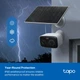 IP камера TP-Link Tapo C400 Kit Solar - набір із сонячною панеллю - зображення 4