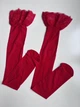 Панчохи "Ніжний дотик" з мереживним топом на силіконовій стрічці Sexy 2/3 Червоний (10138) - зображення 6
