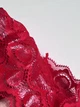 Панчохи "Ніжний дотик" з мереживним топом на силіконовій стрічці Sexy 2/3 Червоний (10138) - зображення 3