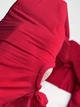 Капронові колготки з відкритим доступом та глянцевим блиском Sexy 2/3 - S/M червоний (1-148) - изображение 4