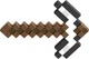 Іграшкова зброя Minecraft Залізне кирка (JLJ38) - зображення 3