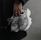 Дитячі спортивні кросівки в стилі NEW BALANCE для хлопчика та дівчинки, весняно-осінні кросівки сірі , 36 розмір, устілка 22 см - зображення 3