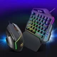 Ігровий набір 198I G506 клавіатура та мишка RGB 7 кольорів, USB, для ПК - изображение 7