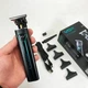 Тример для бороди та окантовки VGR V-009 професійний акумуляторний з Turbo-режимом Т-подібне лезо 40 мм машинка для стрижки контурів бороди вусів USB 1200 мАг 250 хв автономності - изображение 3
