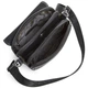 Барсетка-мессенджер мужская кожаная через плечо Tiding Bag TD-23433 24х20х6 черная (JDT-0849945) - изображение 6